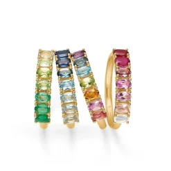 Mads Z - Poetry Saphir Ring aus 14kt. Gold mit echtem Stein