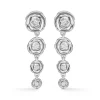 Mads Z - Rosalie Ohrringe aus silber mit Rosen