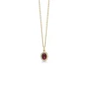 Mads Z - Royal Ruby Anhänger aus 14 Kt Gold mit insgesamt 0,12 Karat.