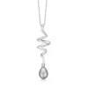 Mads Z - Swirl perlenkette in Silber