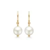 Mads Z - Treasure Ohrringe aus 14 Karat Gold mit Perlen*