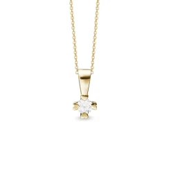 Mary Diamond-Anhänger in 14 kt Gold mit im Labor gezüchtetem Brillant von 0,25 – 1,00 ct
