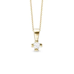 Mary Diamond-Anhänger in 14 kt Gold mit im Labor gezüchtetem Brillant von 0,25 – 1,00 ct