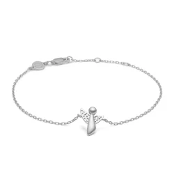 ME & MY ANGEL armband in silber von Mads Z