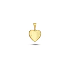 MELFIA Herz-Anhänger mit zirkonia 14kt. Gold