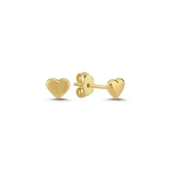 MELFIA Herz-Ohrstecker 14kt. Gold