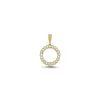 MELFIA Kreis-Anhänger mit zirkonia 14kt. Gold