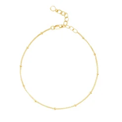 MerlePerle - Filuca armband in vergoldete silber m Bälle