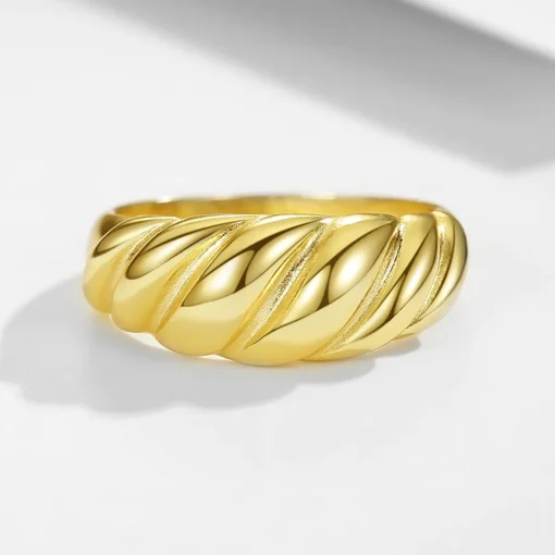 MerlePerle - Paloma Ring aus Vergoldeter Silber