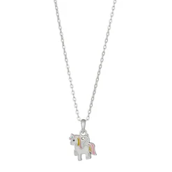 Noa Kids - Kinderhalskette mit Einhorn und Enamel