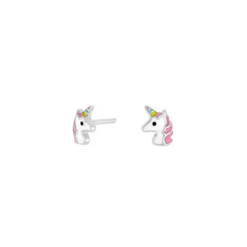 Noa Kids - Ohrringe in Silber mit Einhorn