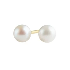 Noa Ladies Jewellery - Ohrstecker 8 Karat mit Süßwasserperle, 3 mm.