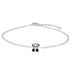 Noal Kids - Armband mit Panda-Anhänger in silber