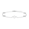Nordahl - HARMONY52 armband in silber mit Kleeblatt