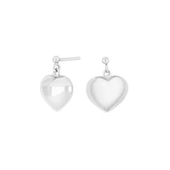 Nordahl Jewellery - BAILANDO52 Ohrringe in silber mit Herz