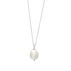 Nordahl Jewellery - BAROQUE52 Silber Halskette mit Perle