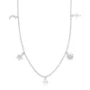 Nordahl Jewellery - CHARM52 Halskette mit Amuletten in Silber