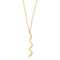Nordahl Jewellery - FUN52 Halskette aus vergoldete silber .
