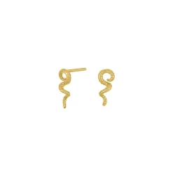 Nordahl Jewellery - GEM52 1 Ohrstecker aus vergoldete silber