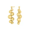 Nordahl Jewellery - HONEY52 Ohrstecker aus vergoldete silber mit Perlen