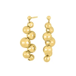 Nordahl Jewellery - HONEY52 Ohrstecker aus vergoldete silber mit Perlen