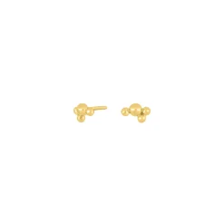 Nordahl Jewellery - HONEY52 4 Ohrstecker in vergoldete silber