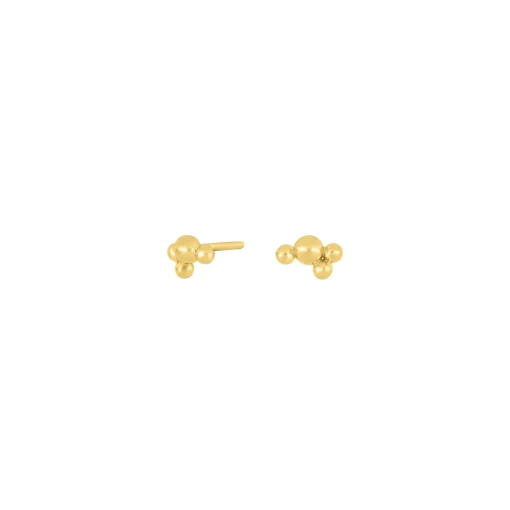 Nordahl Jewellery - HONEY52 4 Ohrstecker in vergoldete silber