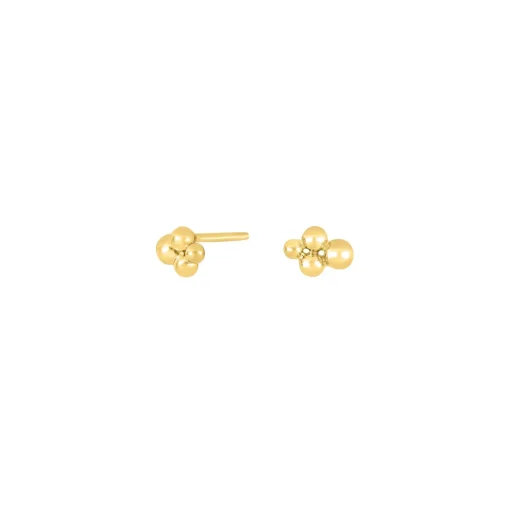 Nordahl Jewellery - HONEY52 2 Ohrstecker in vergoldete silber