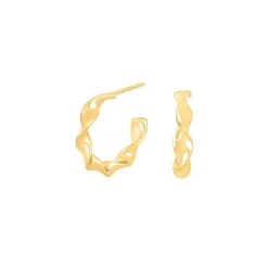 Nordahl Jewellery - KELLY52 creoles in vergoldete silber