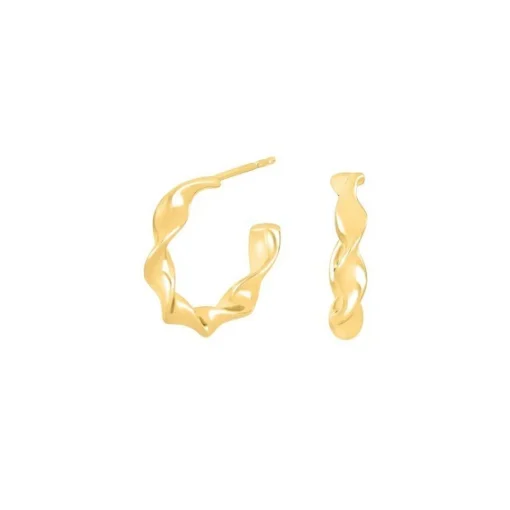 Nordahl Jewellery - KELLY52 creoles in vergoldete silber