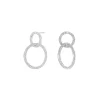Nordahl Jewellery - LOOK52 Ohrringe in silber mit Ringen