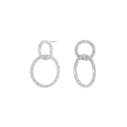 Nordahl Jewellery - LOOK52 Ohrringe in silber mit Ringen