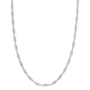 Nordahl Jewellery - LUX52 gedrehte Halskette aus silber