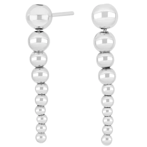 Nordahl Jewellery - MAMBO52 Ohrringe in silber mit Kugeln