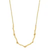 Nordahl Jewellery - MOVIE52 Halskette aus vergoldete m. Details