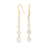 Nordahl Jewellery - Ohrringe PEARL52 aus 18 Karat vergoldete silber