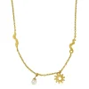 Nordahl Jewellery - SPACE52 Halskette in vergoldete silber