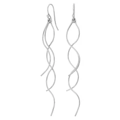 Nordahl Jewellery - SPIN52 Ohrringe aus silber wavy