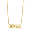 Nordahl Jewellery - STATEMENT52 ANGEL Halskette in vergoldete silber **