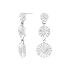Nordahl Jewellery ACTOR52 Kleiner Ohrstecker in silber mit Kreisen