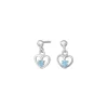 Nordahl Kinderschmuck - Ohrringe aus silber m blau zirkonia