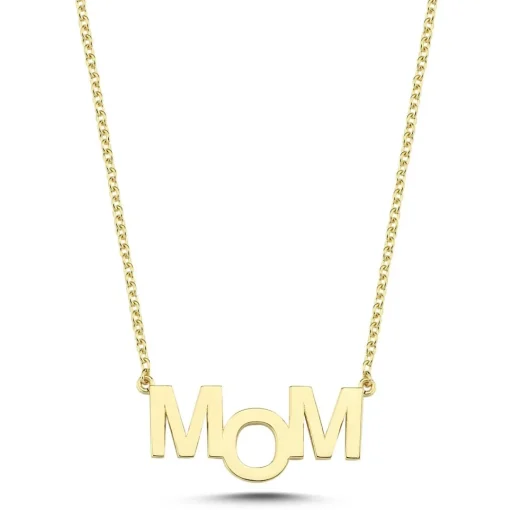 Nuran - 14 kt. Gold MOM Halskette