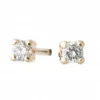 Ohrstecker aus 8kt. Gold mit Zirkonias 2mm