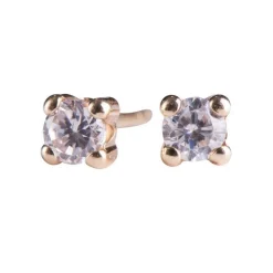 Ohrstecker aus 8kt. Gold mit Zirkonia 3mm