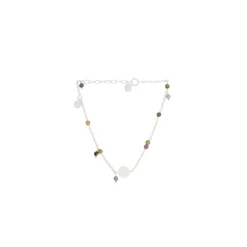 Pernille Corydon - Afterglow Pastel armband in silber mit turmalin**