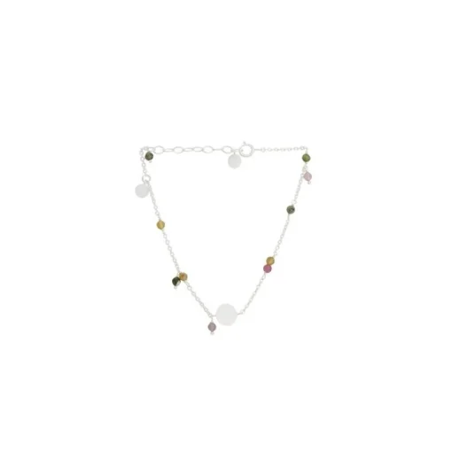 Pernille Corydon - Afterglow Pastel armband in silber mit turmalin**