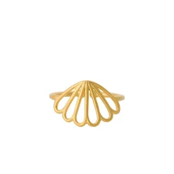 Pernille Corydon - Bellis ring aus vergoldetem silber