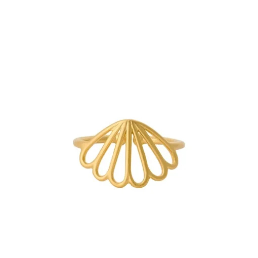 Pernille Corydon - Bellis ring aus vergoldetem silber