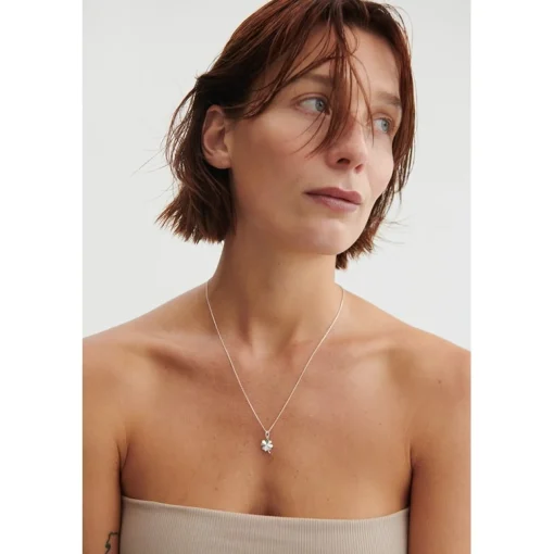 Pernille Corydon - Clover Anhänger in vergoldete silber