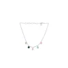 Pernille Corydon - Harmony armband mit farbigen Steinen in Silber